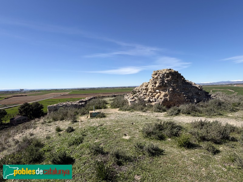 Almacelles - Castell de la Saira