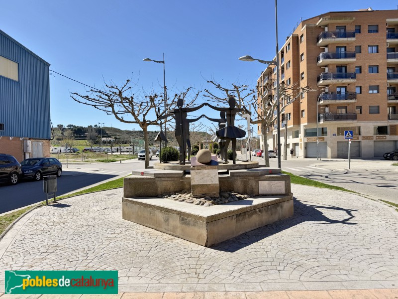 Almacelles - Monument a la Sardana