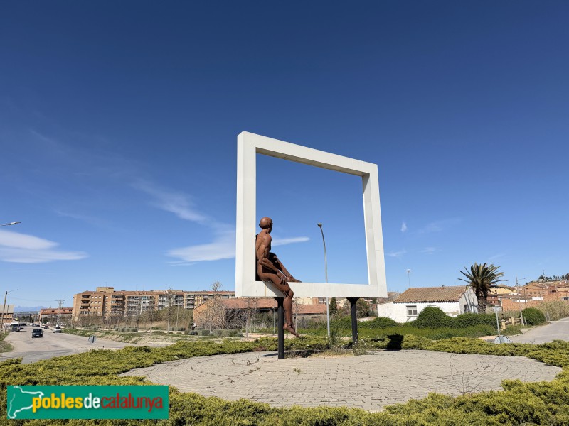 Almacelles - Escultura <i>La Finestra</i>