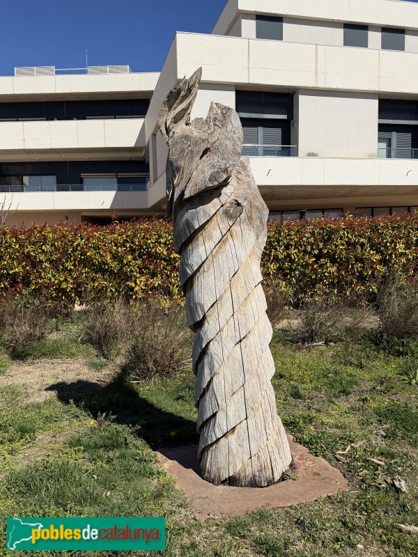 Almacelles - Parc Escultòric ALMA. <i>Performación de un árbol</i> (Mario Molins)