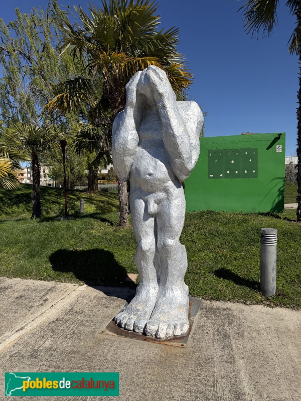 Almacelles - Parc Escultòric ALMA. <i>Amb si mateix</i> (Moisès Gil)