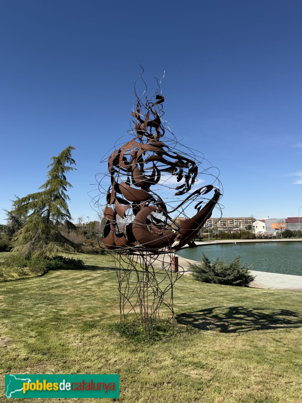 Almacelles - Parc Escultòric ALMA <i>Supernova</i> (Miguel Ángel González))