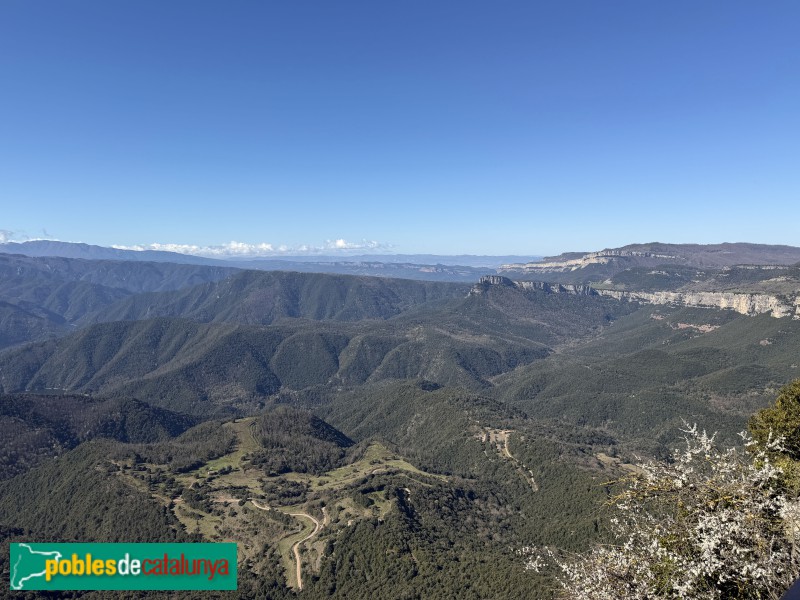 Susqueda - Panoràmica des del Far