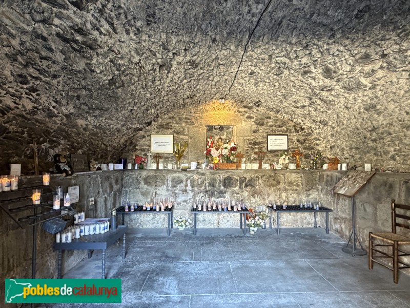 Susqueda - Santuari de la Mare de Déu del Far. Capella de les ofrenes