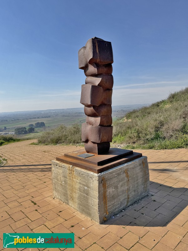 Alcoletge - Escultura <i>El Recolliment del Símbol</i>