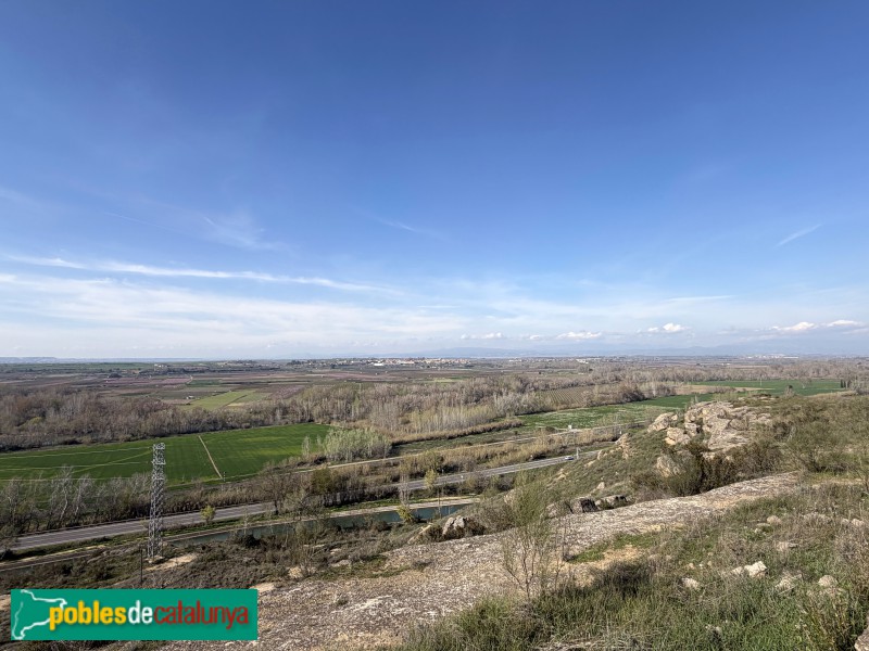 Alcoletge - Panoràmica des del Tossal de la Nora