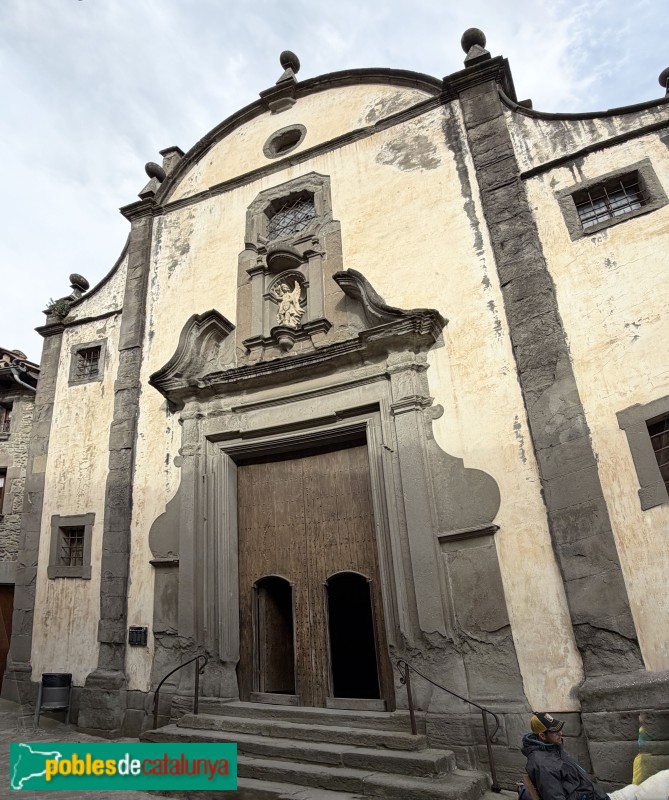 Rupit - Església de Sant Miquel (Foto: Albert Esteves, 2026) Rupit - Església de Sant Miquel