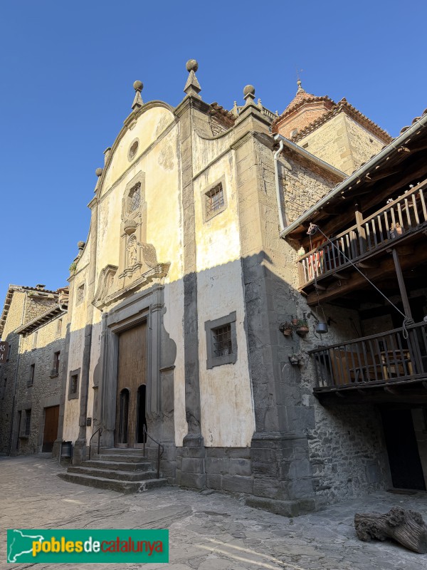 Rupit - Església de Sant Miquel (Foto: Albert Esteves, 2026) Rupit - Església de Sant Miquel