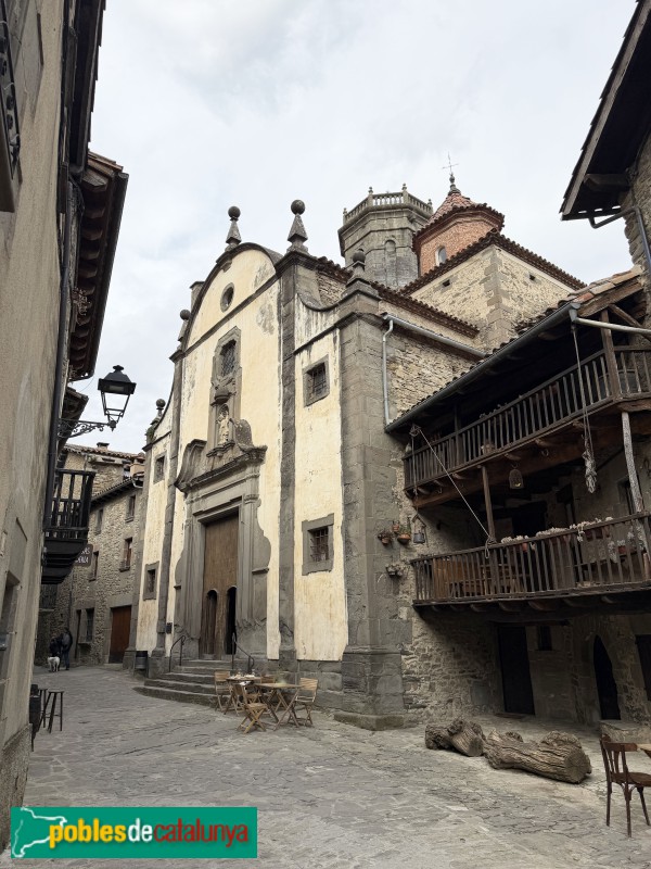 Rupit - Església de Sant Miquel (Foto: Albert Esteves, 2026) Rupit - Església de Sant Miquel