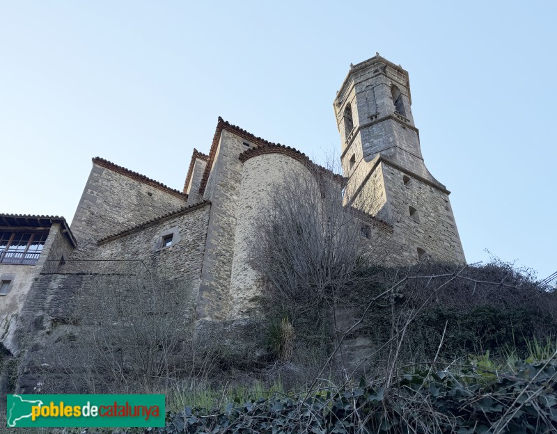 Rupit - Església de Sant Miquel (Foto: Albert Esteves, 2026) Rupit - Església de Sant Miquel