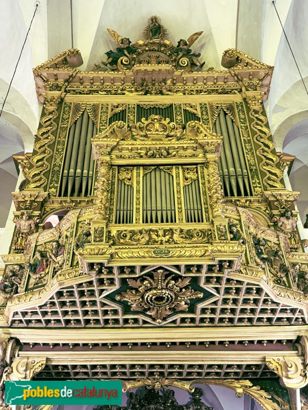 Sitges - Església de Sant Bartomeu i Santa Tecla. Orgue (Foto: Albert Esteves, 2026) Sitges - Església de Sant Bartomeu i Santa Tecla. Orgue
