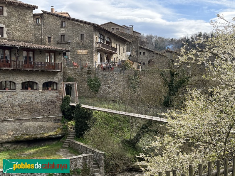 Rupit - Pont penjat (Foto: Albert Esteves, 2026) Rupit - Pont penjat