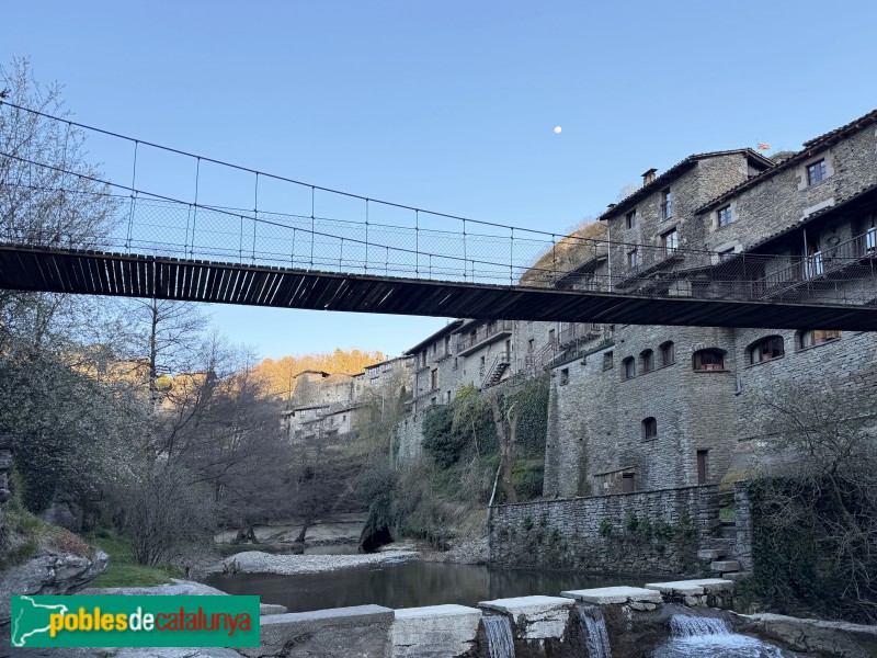 Rupit - Pont penjat (Foto: Albert Esteves, 2026) Rupit - Pont penjat