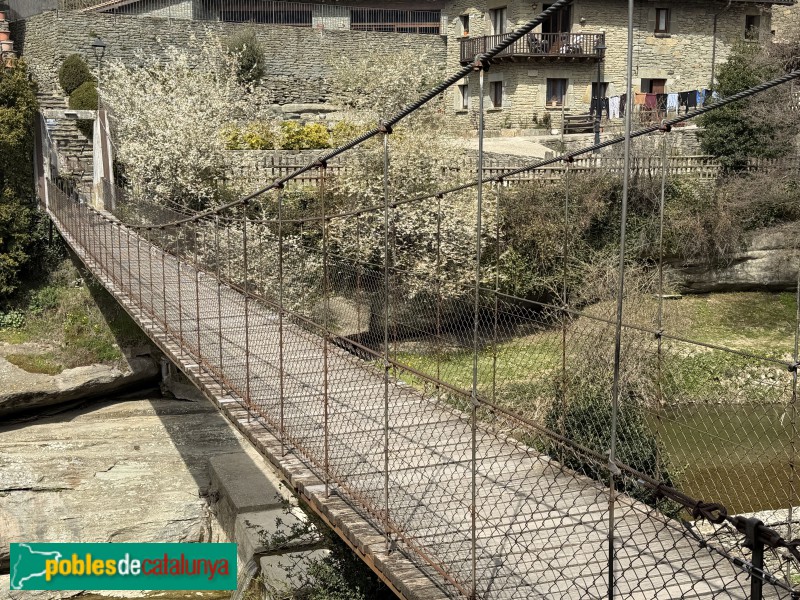 Rupit - Pont penjat (Foto: Albert Esteves, 2026) Rupit - Pont penjat