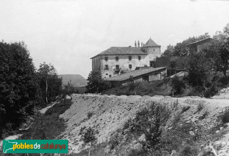 Rupit i Pruit - El Bac de Collsacabra (Foto: <i>Anònima - Arxiu Centre Excursionista de Catalunya-</i>, c1928) Rupit i Pruit - El Bac de Collsacabra