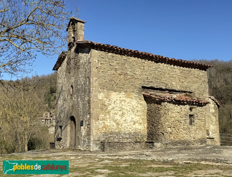 Rupit - Església de Santa Magdalena (Foto: Albert Esteves, 2026) Rupit - Església de Santa Magdalena