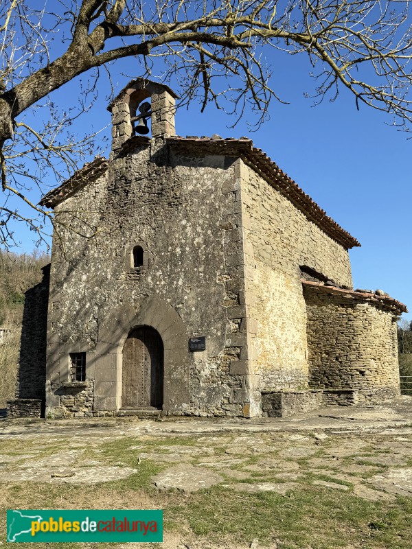 Rupit - Església de Santa Magdalena (Foto: Albert Esteves, 2026) Rupit - Església de Santa Magdalena