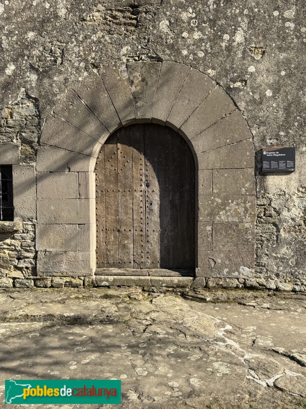 Rupit - Església de Santa Magdalena (Foto: Albert Esteves, 2026) Rupit - Església de Santa Magdalena