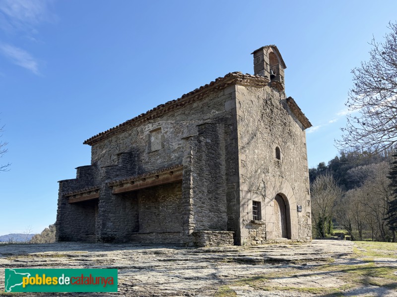 Rupit - Església de Santa Magdalena (Foto: Albert Esteves, 2026) Rupit - Església de Santa Magdalena