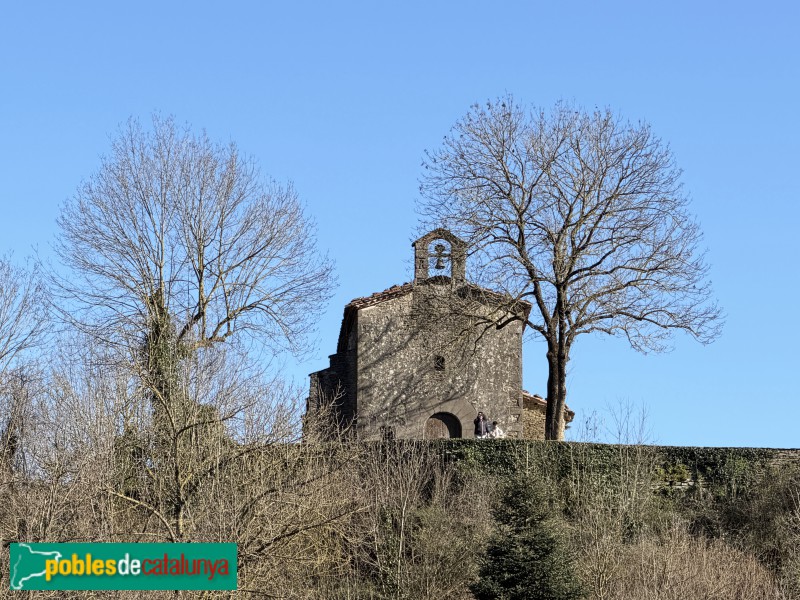 Rupit - Església de Santa Magdalena (Foto: Albert Esteves, 2026) Rupit - Església de Santa Magdalena
