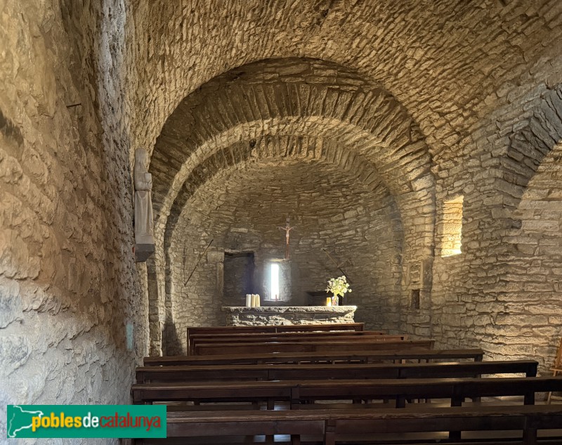 Rupit - Església de Santa Magdalena (Foto: Albert Esteves, 2026) Rupit - Església de Santa Magdalena