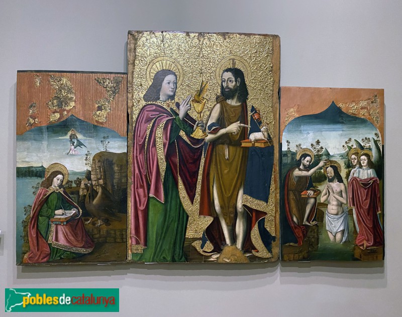 MEV - Retaule major de Sant Joan de Fàbregues (Joan Gascó, c.1503) (Foto: Albert Esteves, 2022) MEV - Retaule major de Sant Joan de Fàbregues (Joan Gascó, c.1503)