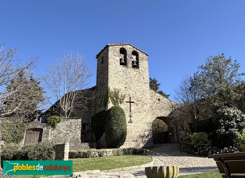 Tavertet - Església de Sant Cristòfol (Foto: Albert Esteves, 2026) Tavertet - Església de Sant Cristòfol
