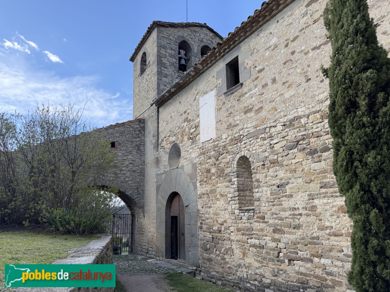 Tavertet - Església de Sant Cristòfol (Foto: Albert Esteves, 2026) Tavertet - Església de Sant Cristòfol