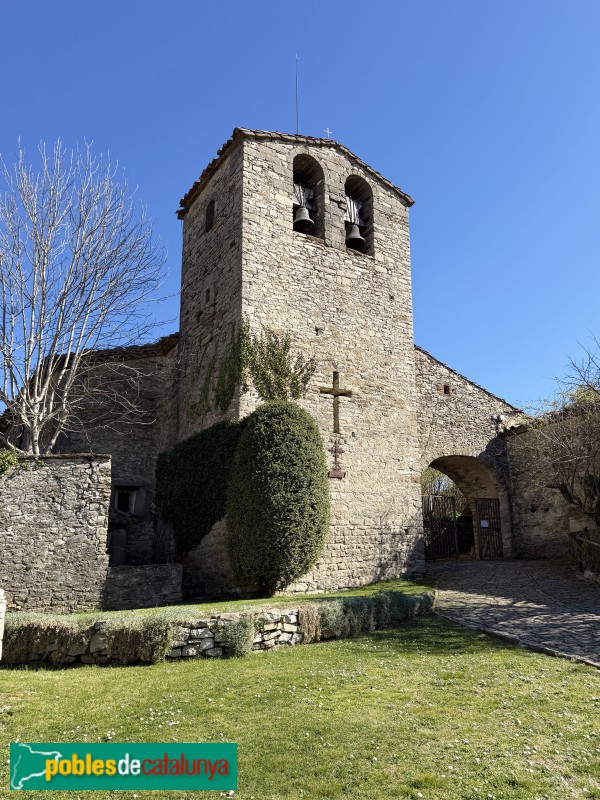 Tavertet - Església de Sant Cristòfol (Foto: Albert Esteves, 2026) Tavertet - Església de Sant Cristòfol