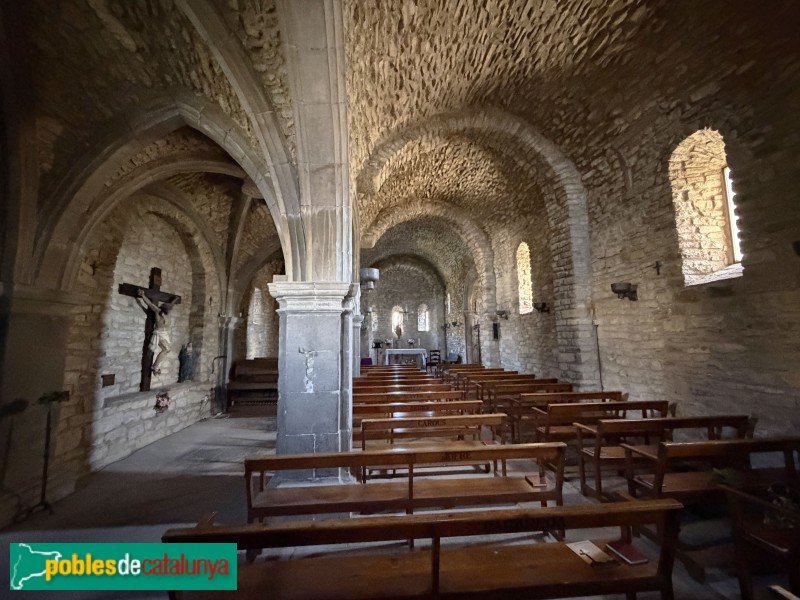Tavertet - Església de Sant Cristòfol (Foto: Albert Esteves, 2026) Tavertet - Església de Sant Cristòfol