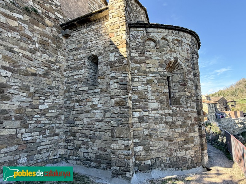 Tavertet - Església de Sant Cristòfol (Foto: Albert Esteves, 2026) Tavertet - Església de Sant Cristòfol