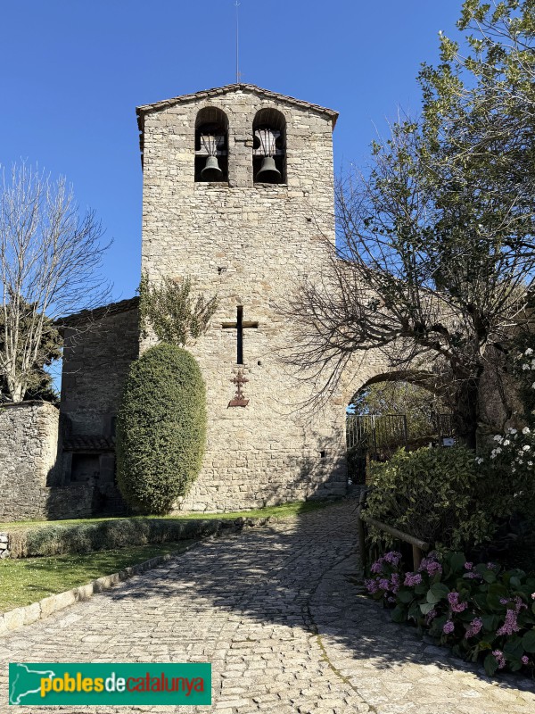 Tavertet - Església de Sant Cristòfol (Foto: Albert Esteves, 2026) Tavertet - Església de Sant Cristòfol