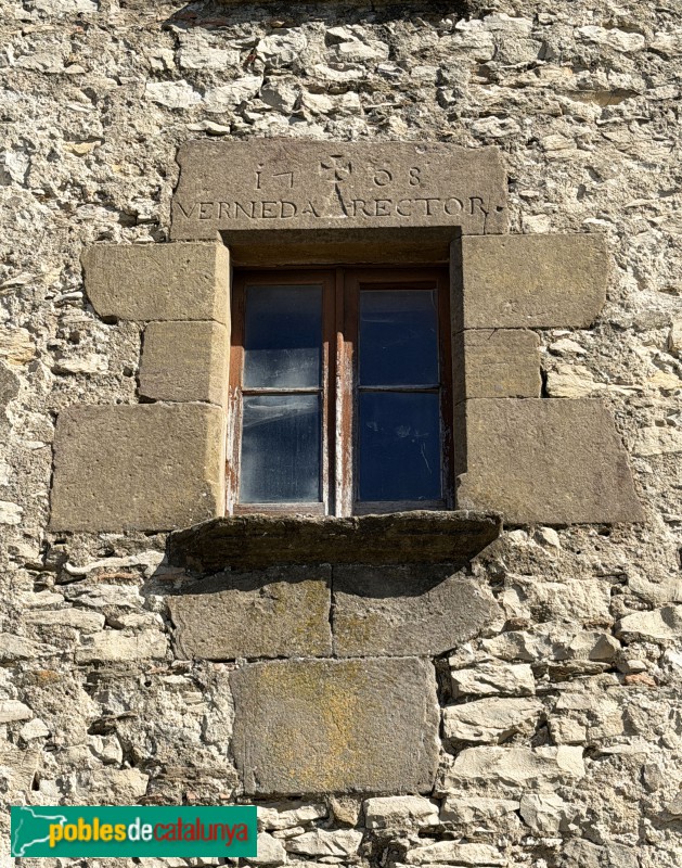 Tavertet - Rectoria