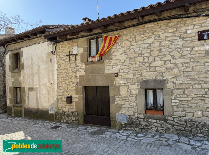 Tavertet - Carrer de Baix. Cal Sabater (Foto: Albert Esteves, 2026) Tavertet - Carrer de Baix. Cal Sabater