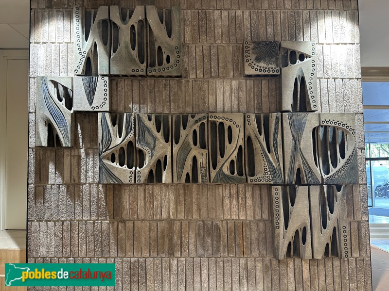 Barcelona - Mural de l'edifici Sandoz