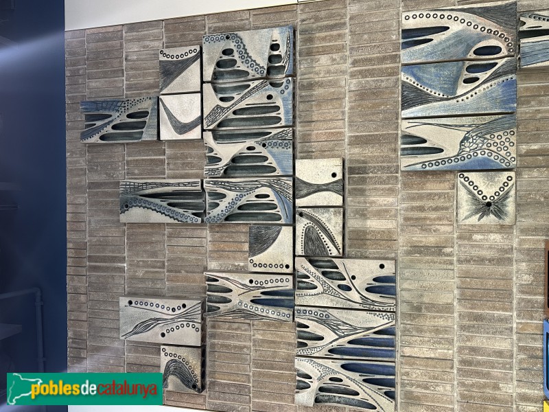 Barcelona - Mural de l'edifici Sandoz