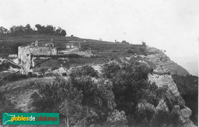 Sant Julià de Vilatorta - Castell i església de Sant Llorenç del Munt