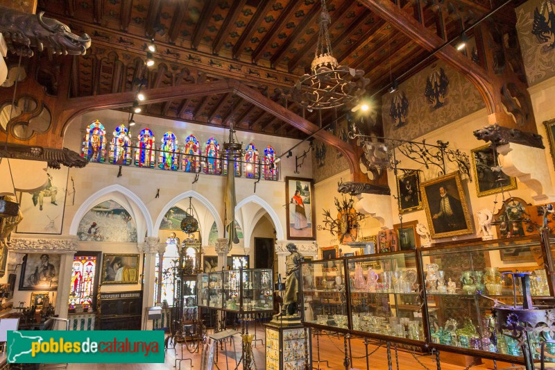 Sitges - Museu Cau Ferrat. Gran Saló (Foto: José Aguado, 2020) Sitges - Museu Cau Ferrat. Gran Saló