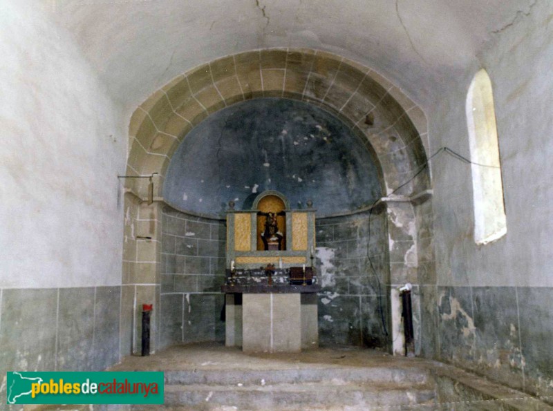 Sant Gregori - Castell de Cartellà. Capella de l'Esperança (Foto: <i>Jordi Contijoch -invarquit.cultura.gencat.cat-</i>, 1995) Sant Gregori - Castell de Cartellà. Capella de l'Esperança