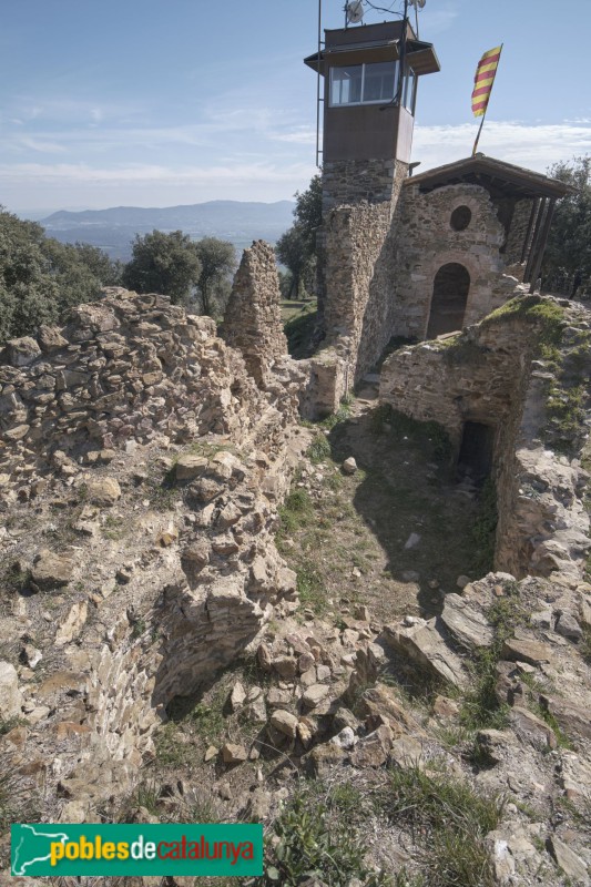 Sant Gregori - Església de Sant Grau i castell de Tudela (Foto: <i>Raül Costal -invarquit.cultura.gencat.cat-</i>, 2023) Sant Gregori - Església de Sant Grau i castell de Tudela