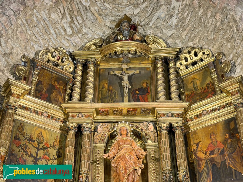 Església de Santa Maria de Vilalleons - Retaule Major
