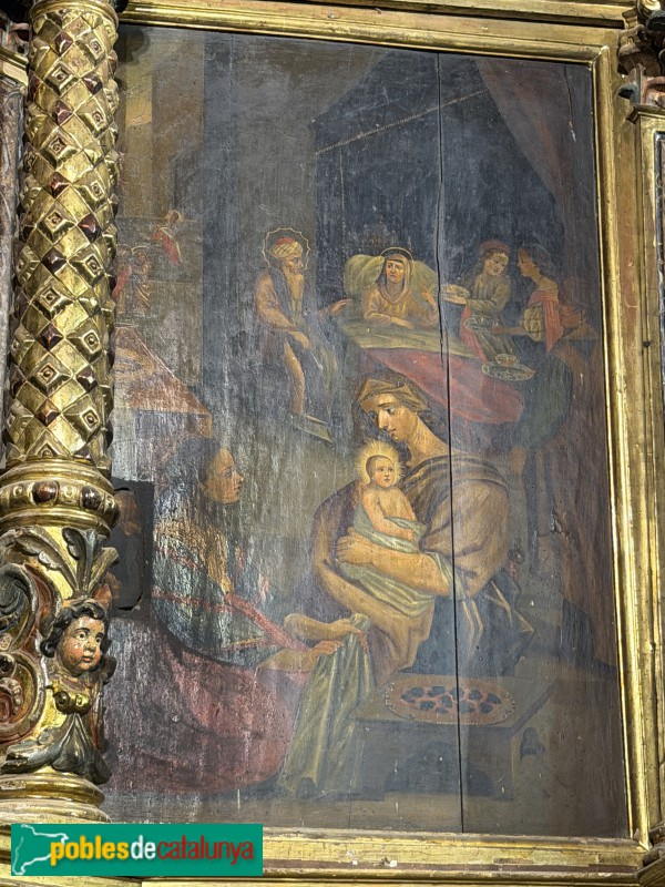 Església de Santa Maria de Vilalleons - Retaule Major