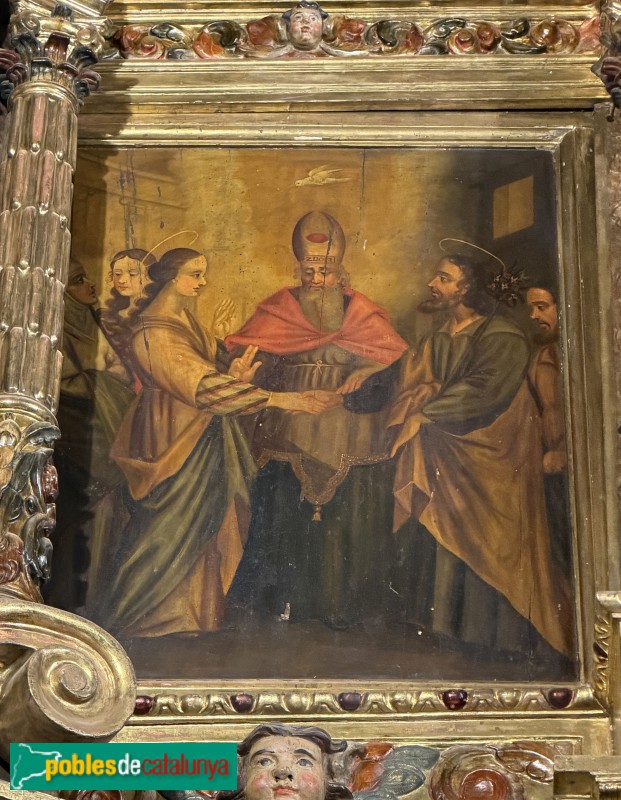 Església de Santa Maria de Vilalleons - Retaule Major
