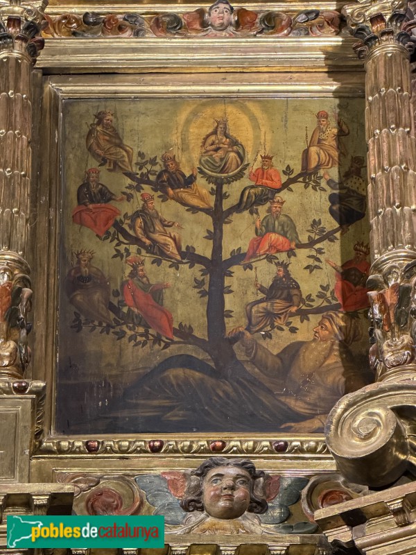 Església de Santa Maria de Vilalleons - Retaule Major