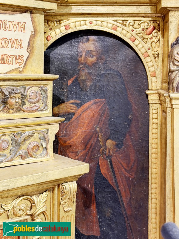 Església de Santa Maria de Vilalleons - Retaule Major