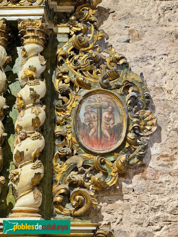 Església de Santa Maria de Vilalleons - Retaule de Sant Miquel