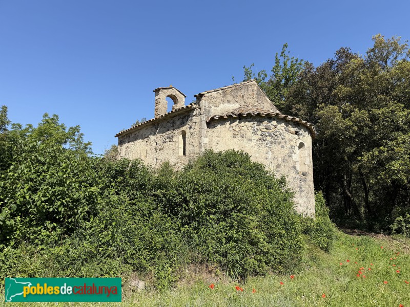 Sant Martí de Llémena - Capella de Sant Medir (Foto: Albert Esteves, 2026) Sant Martí de Llémena - Capella de Sant Medir