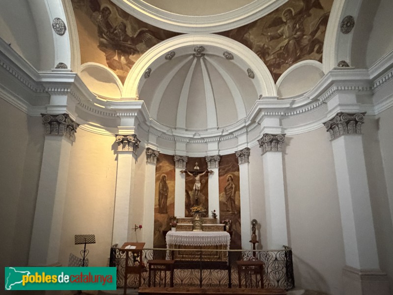 Balenyà - Santuari de la M.D. de l'Ajuda. Capella del Santíssim (Foto: Albert Esteves, 2026) Balenyà - Santuari de la M.D. de l'Ajuda. Capella del Santíssim