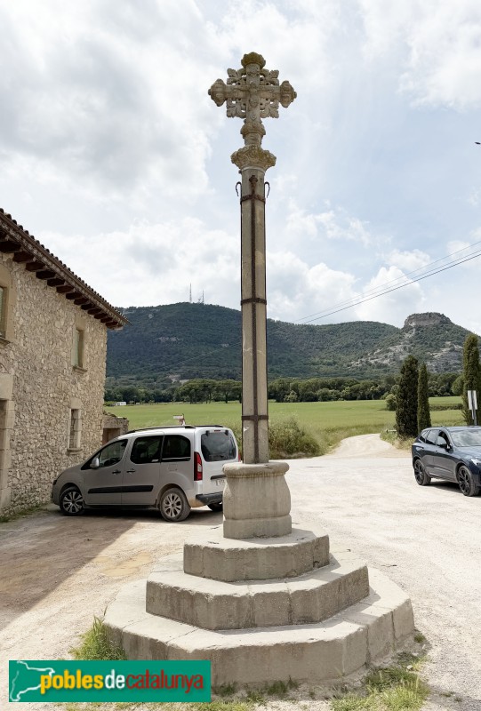Balenyà - Creu de l'Ajuda (Foto: Albert Esteves, 2026) Balenyà - Creu de l'Ajuda