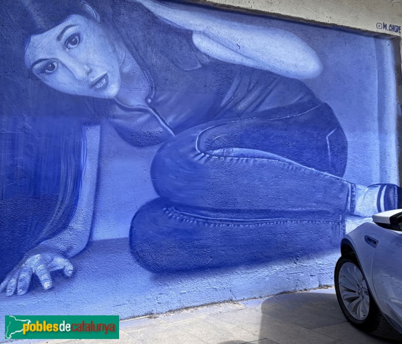 Calldetenes - Mural de Calde (FACC 2026) (Foto: Albert Esteves, 2026) Calldetenes - Mural de Calde (FACC 2026)